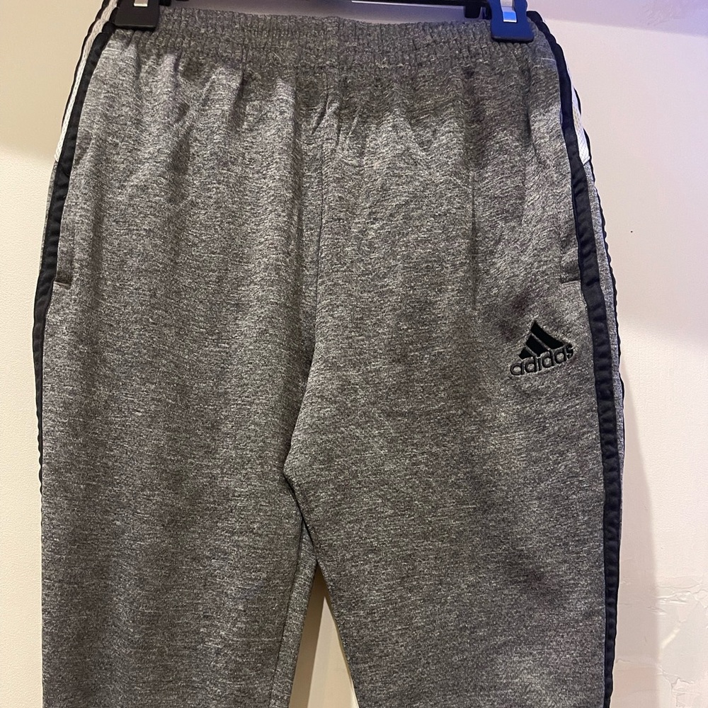 Youth 10/12 Gray Adidas sweatpants